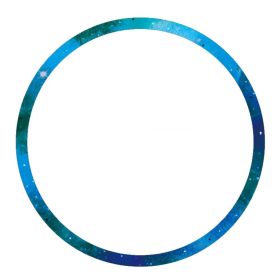 Bike Bicycle Rims Stickers 12 inches Decorative Bike Wheels Rim Stickers Decals - Blue Starry Sky