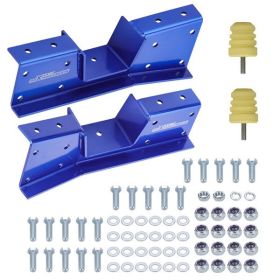 Rear C-Notch Bump Stops for Chevy GMC Silverado 1500 Sierra 1500 Classic NBS Body 2x2 / 4x4 2001-2007