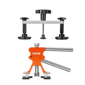 VEVOR 56 PCS Dent Removal Kit, Paintless Dent Repair Kit with Golden Lifter, Bridge Puller, Car Dent Puller with Puller Tabs