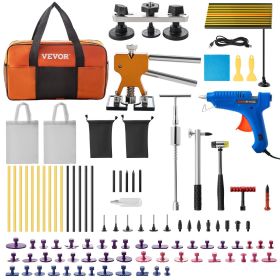 VEVOR Dent Removal Tool, 98 Pcs Paintless Dent Repair Tools, Led Baffle Board Car Dent Repair Kit