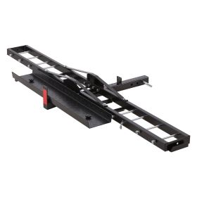 VEVOR Motorcycle Carrier, 600 LBS Steel Motorcycle Carrier Hitch Mount with Loading Ramp