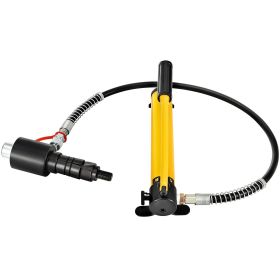 VEVOR Hydraulic Exhaust Pipe Expander, 1-5/8" to 4-1/4" size, 10 T Manual Hydraulic Pipe Stretcher w/4 Dies and 2 Storing Case for Copper