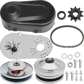 VEVOR Go Kart Torque Converter Kit CVT Clutch 3/4" Replaces Comet TAV2 30-75 218353A Manco 10T #40/41 (Comes with 1 Sprocket - 1x 10 Tooth 40/41)