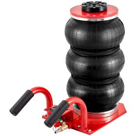VEVOR Air Jack, 3 Ton/6600 lbs Triple Bag Air Jack, Airbag Jack with Six Steel Pipes, Lift up to 17.7 inch/450 mm, 3-5 s Fast Lifting Pneumatic J