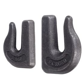 VEVOR Weld-on Grab Chain Hooks 3/8" Tow Hook G70 Forged Steel Tractor Hooks