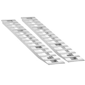 VEVOR 94" x 15" Aluminum Ramps 6000 LBS Capacity Loading Ramps 2PCS