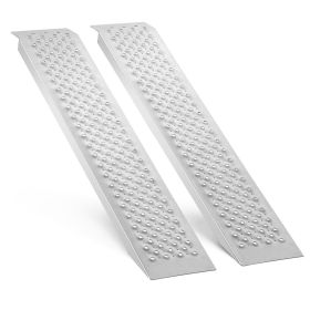VEVOR 47.2" x 8.5" Aluminum Ramps 880 LBS Capacity Loading Ramps 2PCS