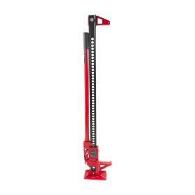 48" High Lift Ratcheting Off Road Utility Farm Jack (Color: Red, Type: Farm Jack)